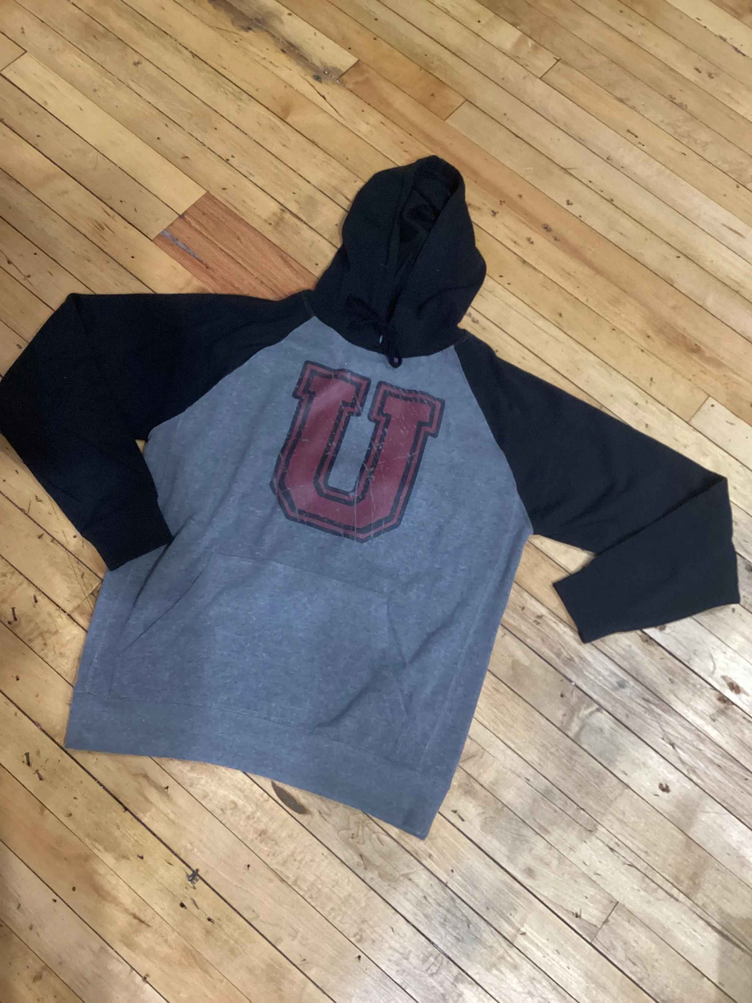 2 tone Block U 2 Tone Hoodie