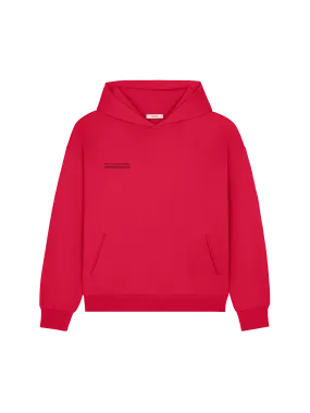 365 Midweight Hoodie—Goji berry red