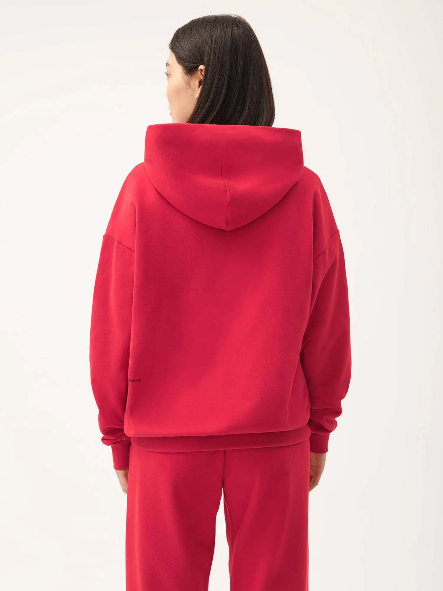 365 Midweight Hoodie—Goji berry red