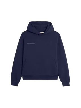 365 Midweight Organic Cotton Hoodie—navy blue