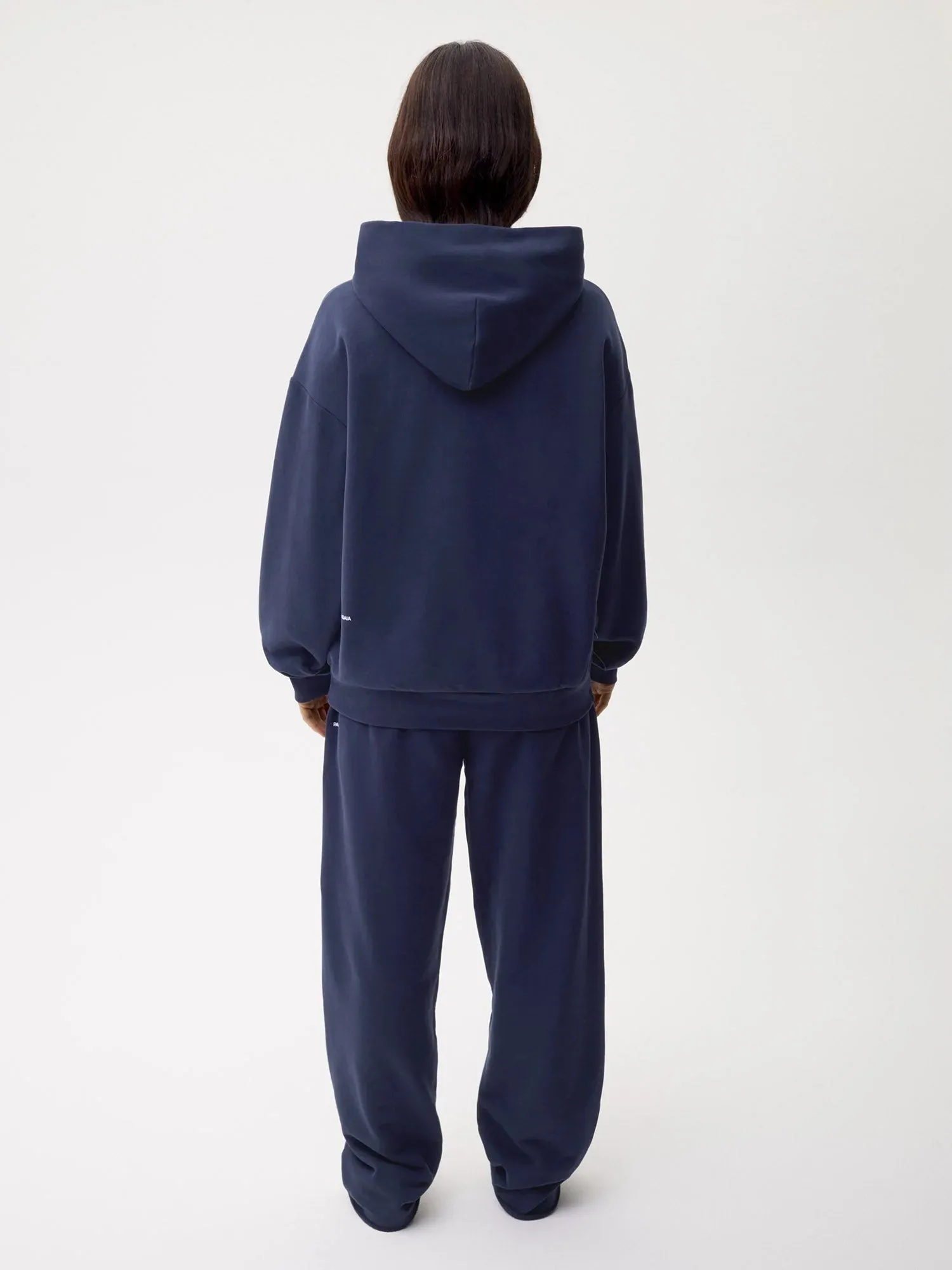 365 Midweight Organic Cotton Hoodie—navy blue