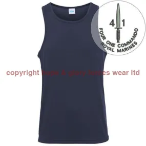 41 Commando Embroidered Sports Vest