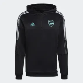 adidas 21-22 Arsenal FC Track Hoodie - Black