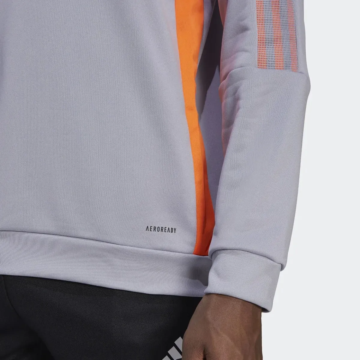 adidas 21-22 Juventus Track Hoodie - Gray