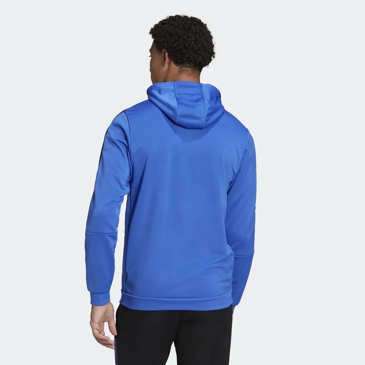 adidas 21-22 Real Madrid Track Hoodie - Hi Res Blue