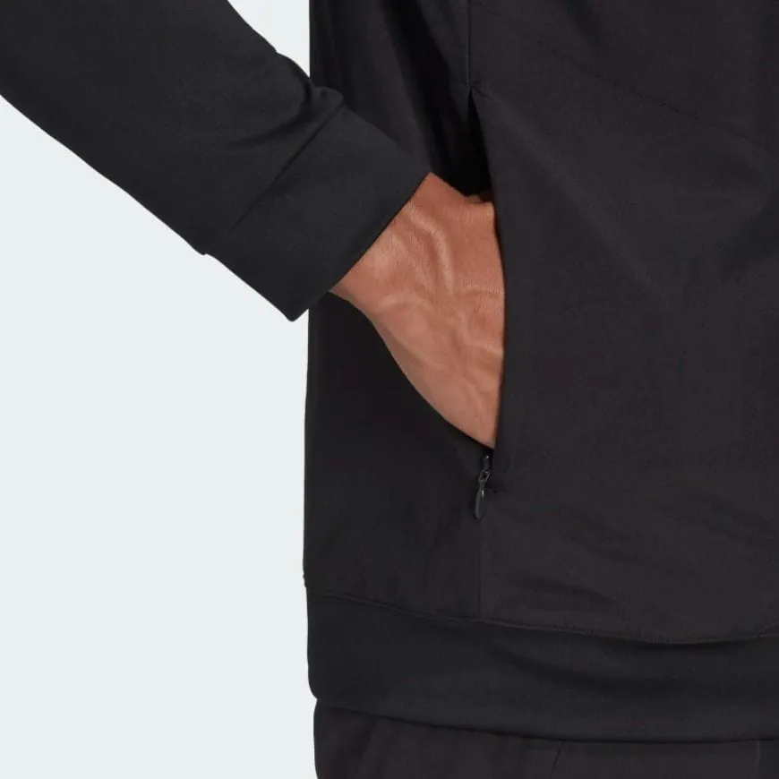 Adidas Full-Zip Men Training Hoody Black