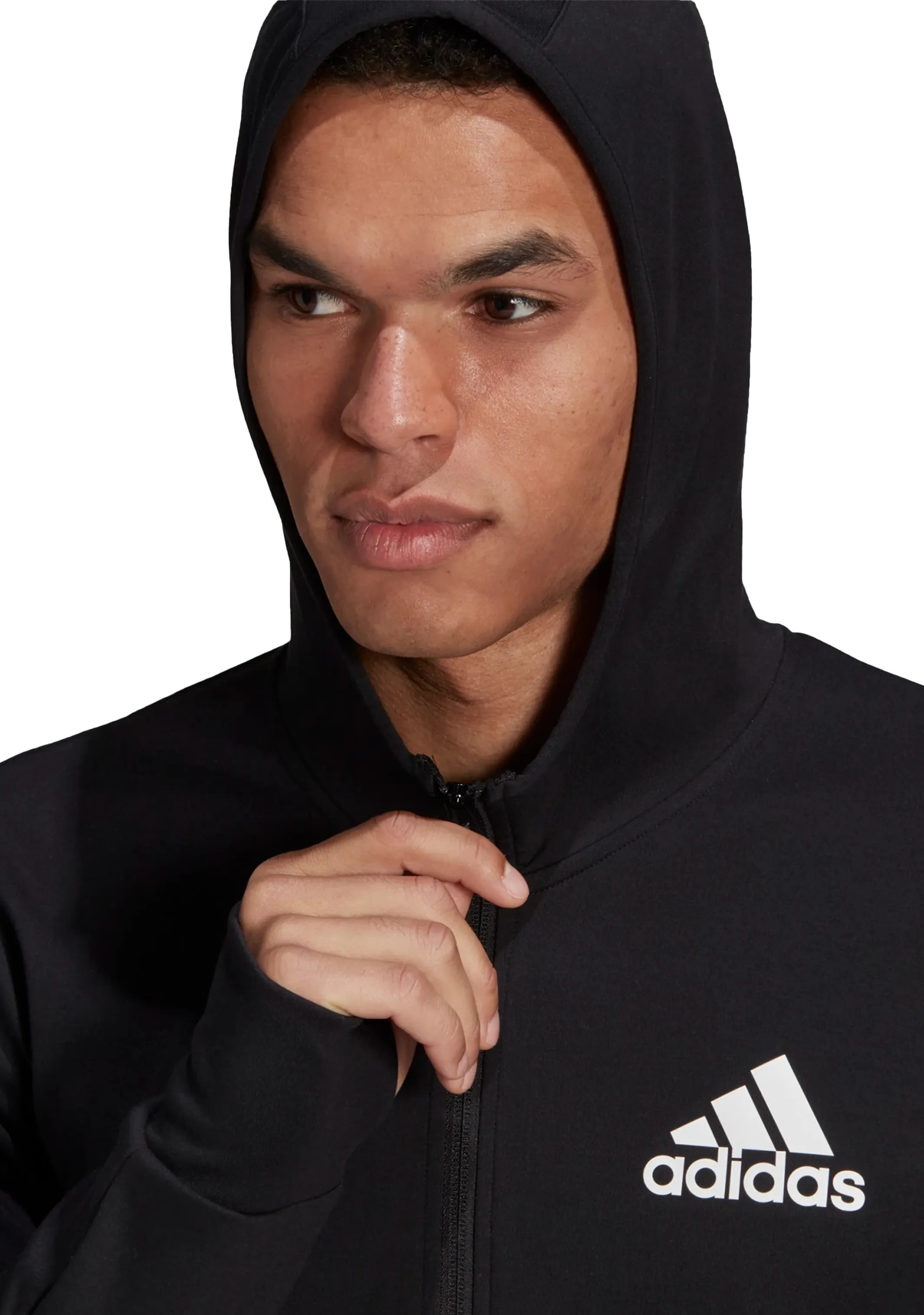 Adidas Mens Designed to Move Motion Full Zip Hoodie <br> GM2080