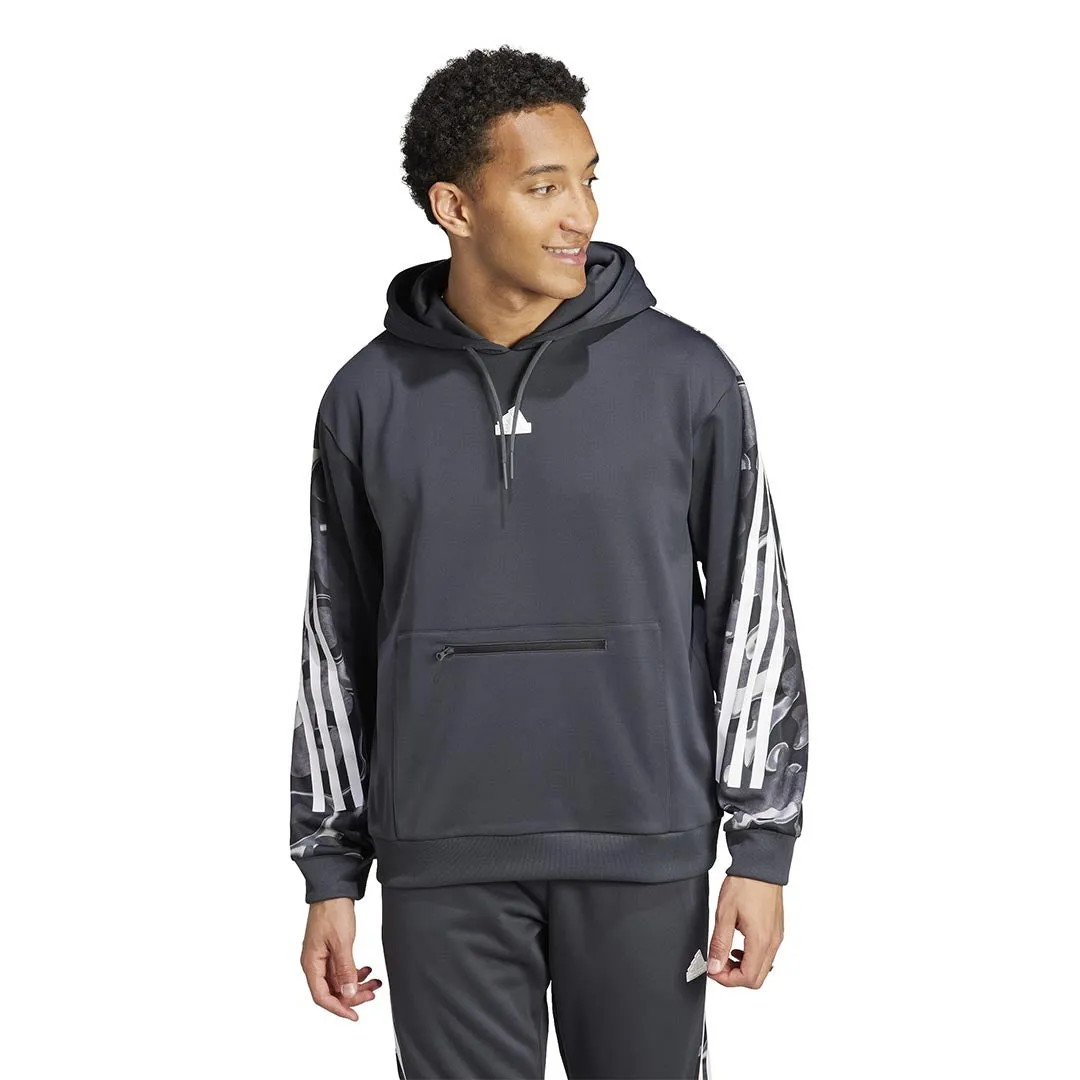 adidas - Men's Performance Future Icons Allover Print Hoodie (IB6126)