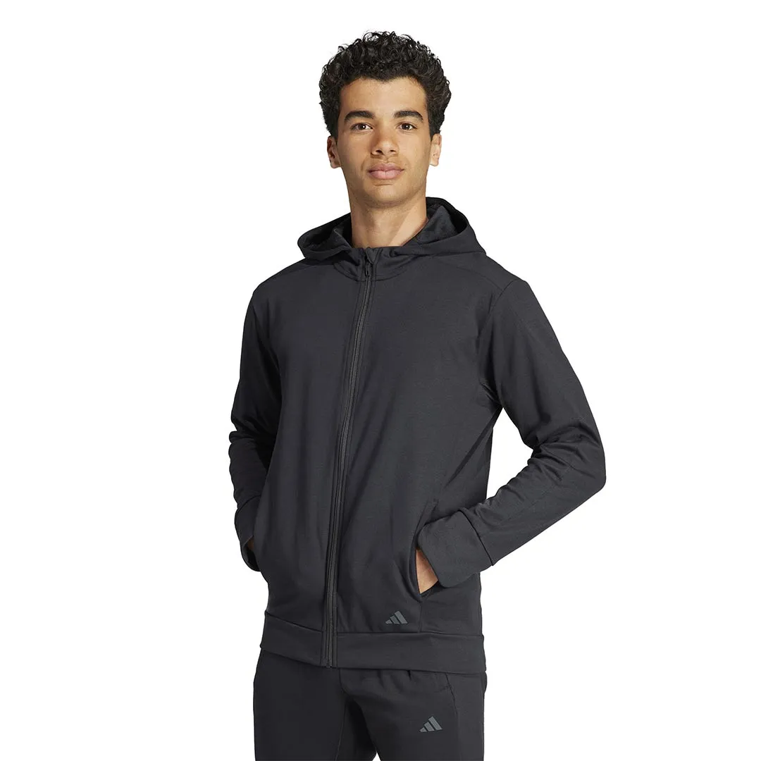 adidas - Men's Yoga Training Full Zip Hoodie (IM1760)