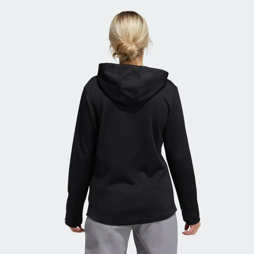 adidas Women's Game GO Big Logo Hoodie Black