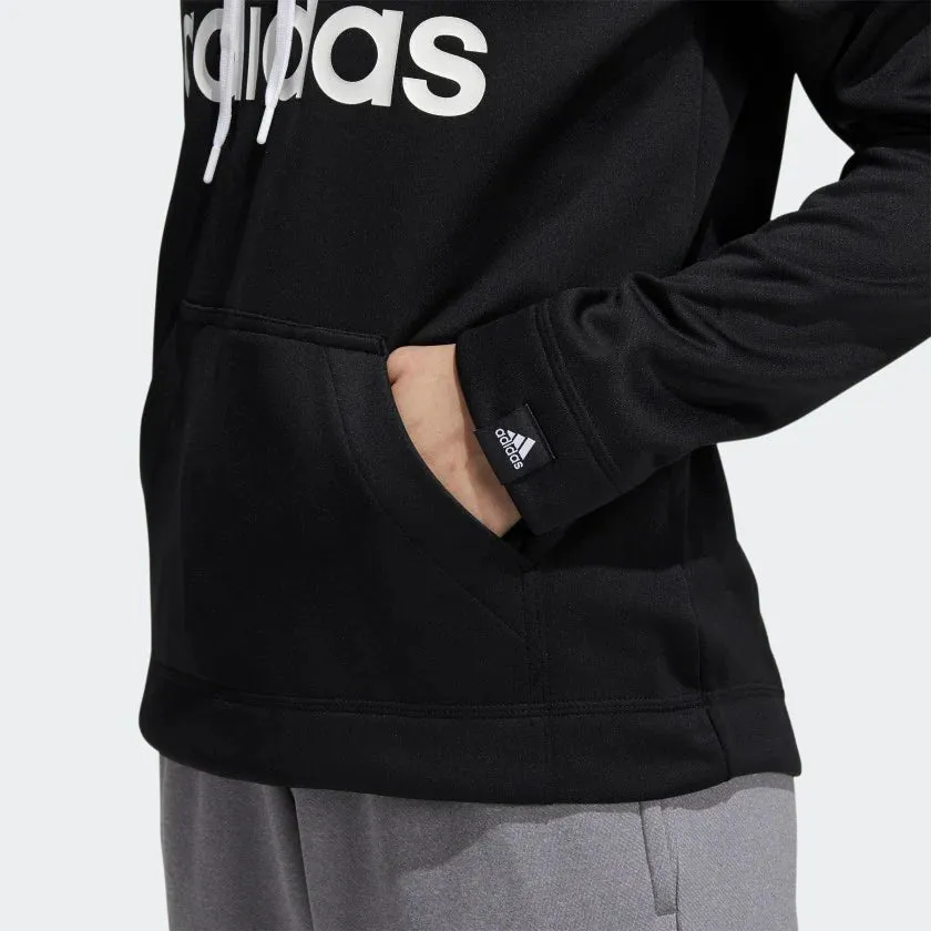 adidas Women's Game GO Big Logo Hoodie Black