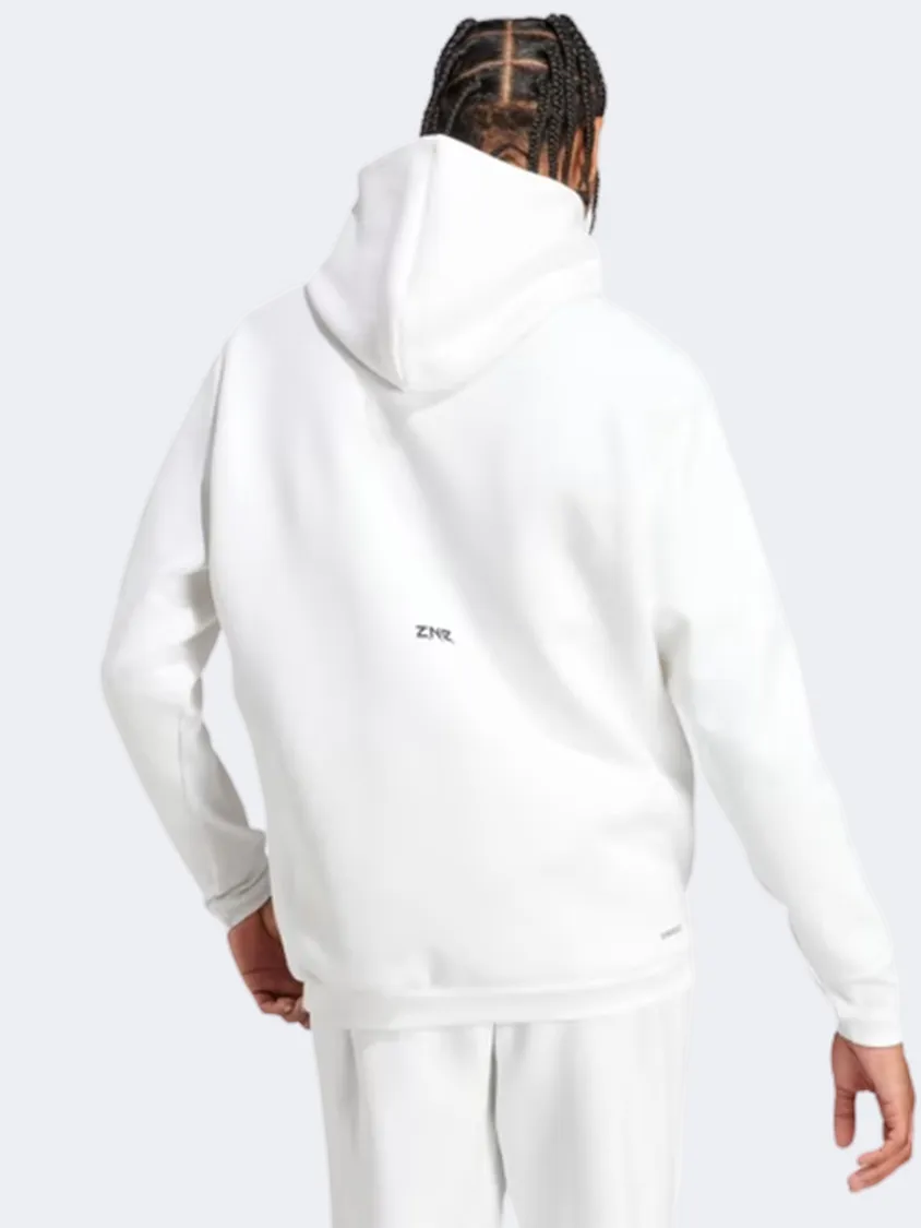 Adidas Z N E Men Sportswear Hoody White