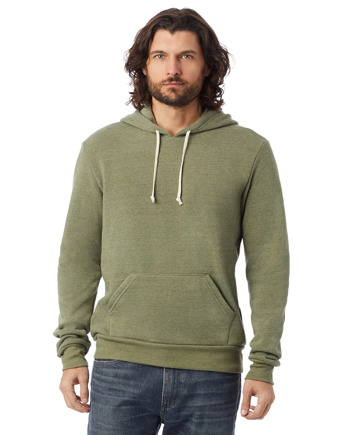 Alternative Men's Challenger Eco-Fleece Hooded Sweatshirt