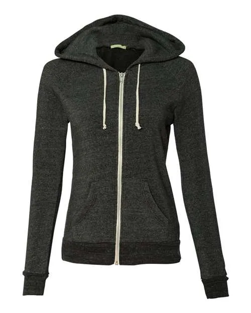 Alternative Women's Adrian Eco-Fleece Full-Zip Hooded Sweatshirt