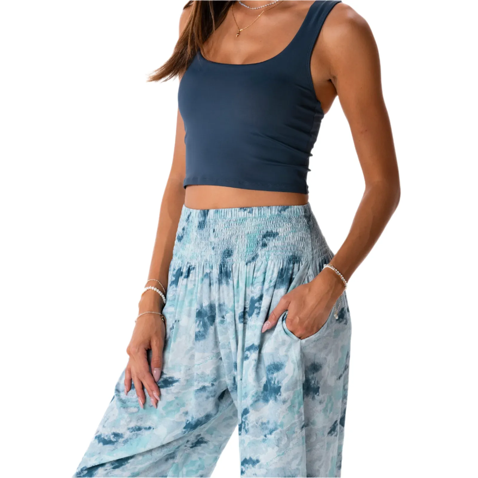 Amazonite Harem Pants