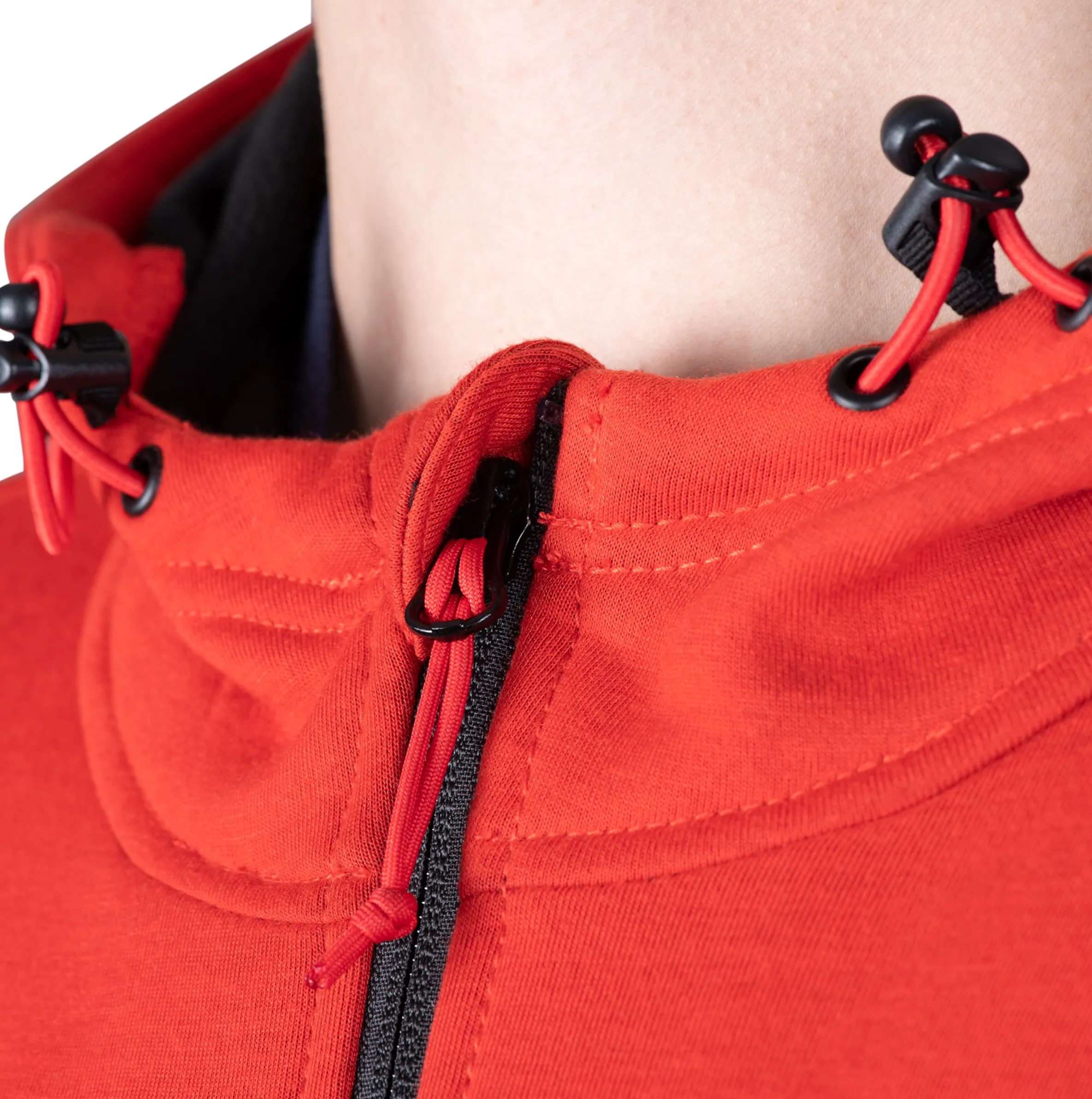 Aramid Lined Biker Riding Red Sports Super Hoodie by Oxford