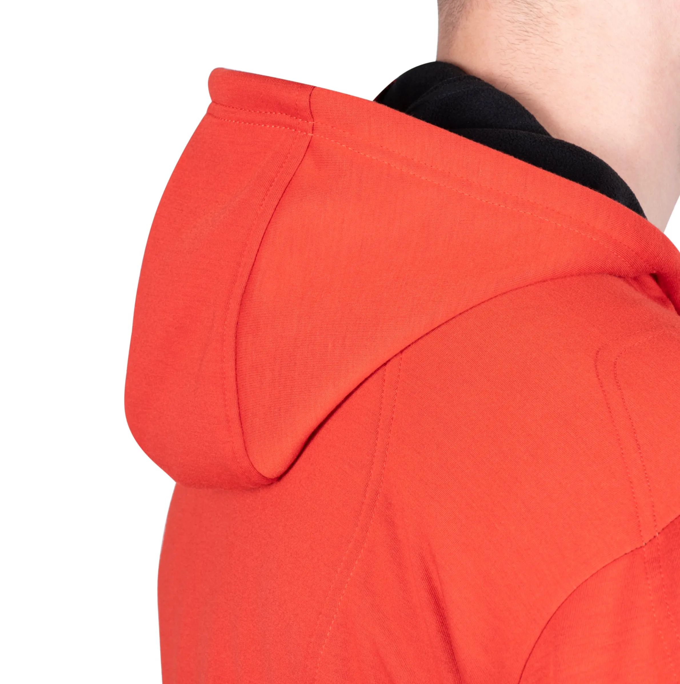 Aramid Lined Biker Riding Red Sports Super Hoodie by Oxford