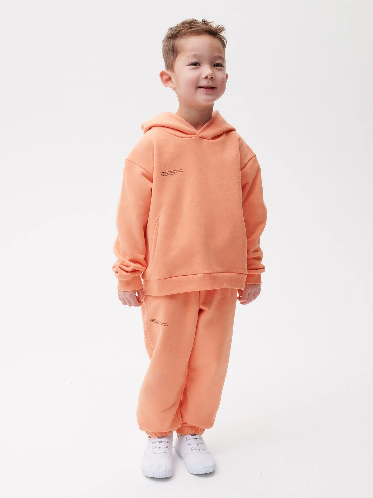 Archive Kids' 365 Midweight Hoodie—peach perfect