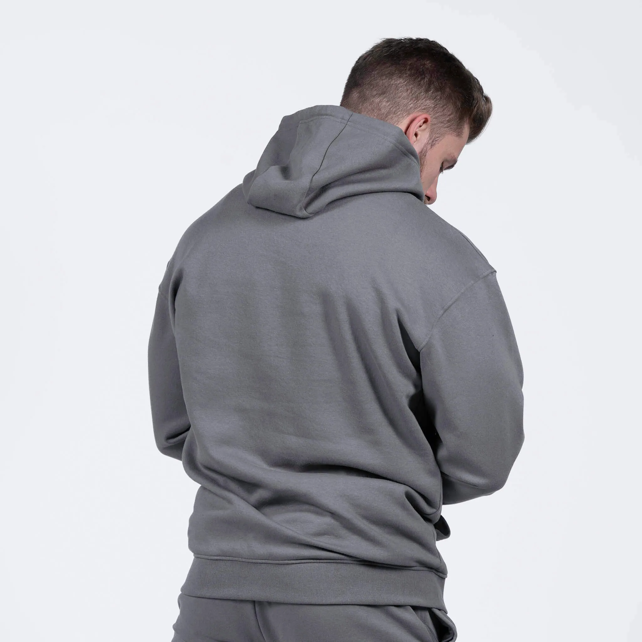 Ascend Mockneck Hoodie - Charcoal