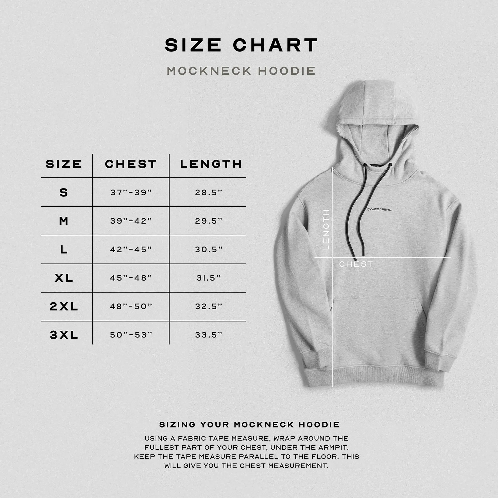 Ascend Mockneck Hoodie - Heather Gray