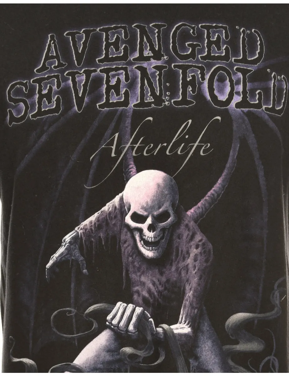 Avenged Sevenfold Printed T-shirt - M