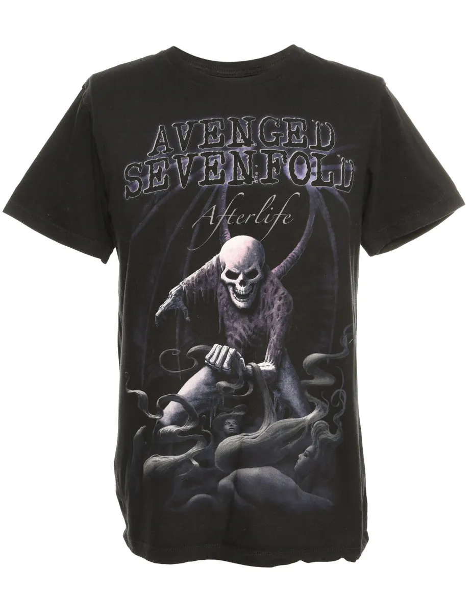 Avenged Sevenfold Printed T-shirt - M