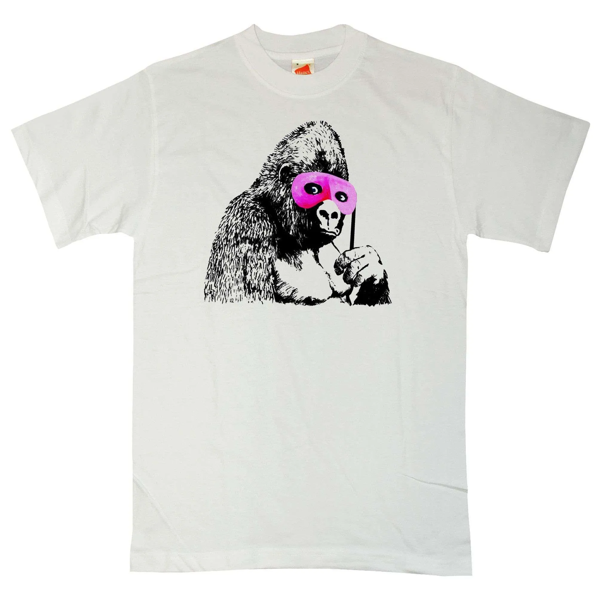 Banksy Gorilla With Mask T-Shirt