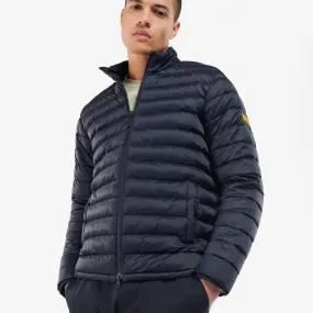 Barbour International Racer Impeller Quilted Jacket In Navy