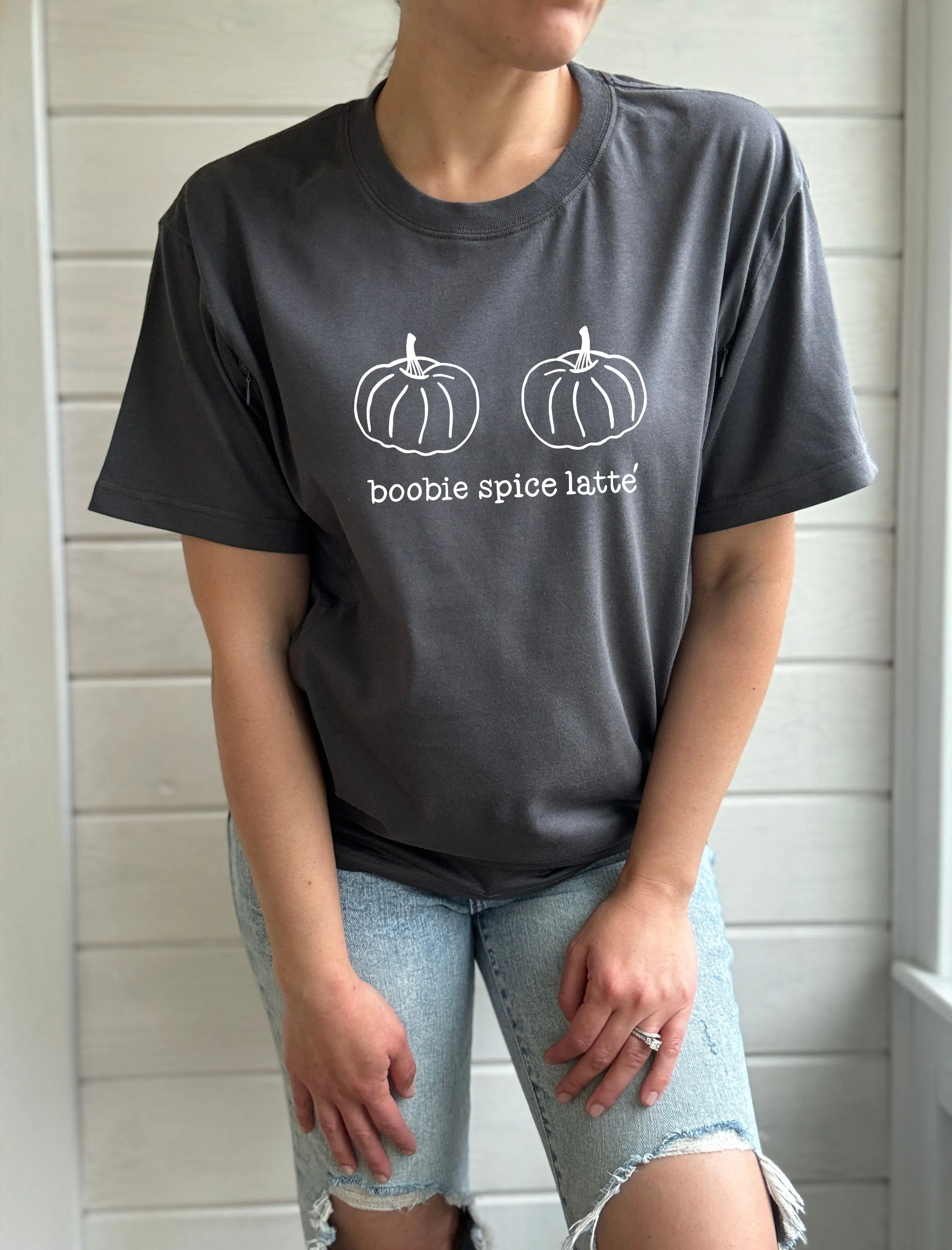 Boobie Spice Latte Comfort Tee