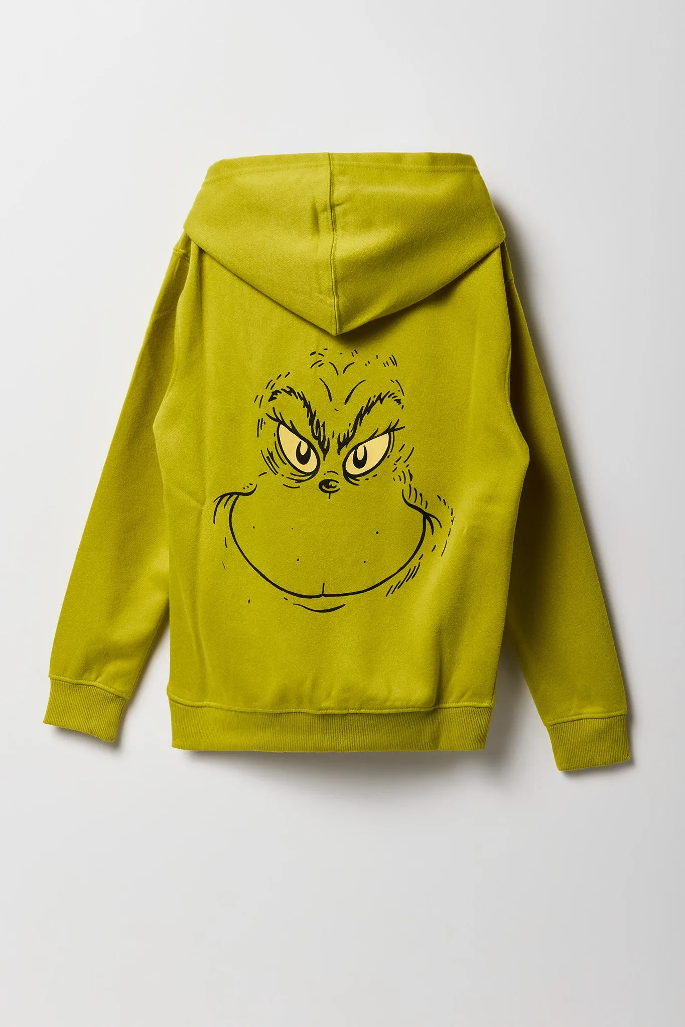 Boys The Grinch Graphic Fleece Christmas Hoodie