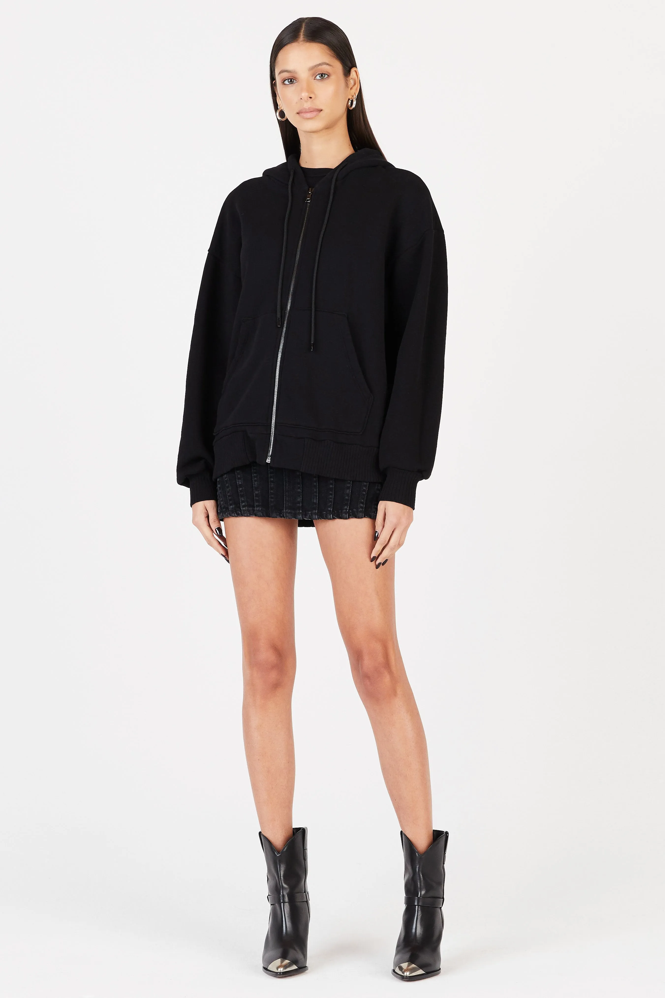 Brooklyn Oversized Zip Hoodie