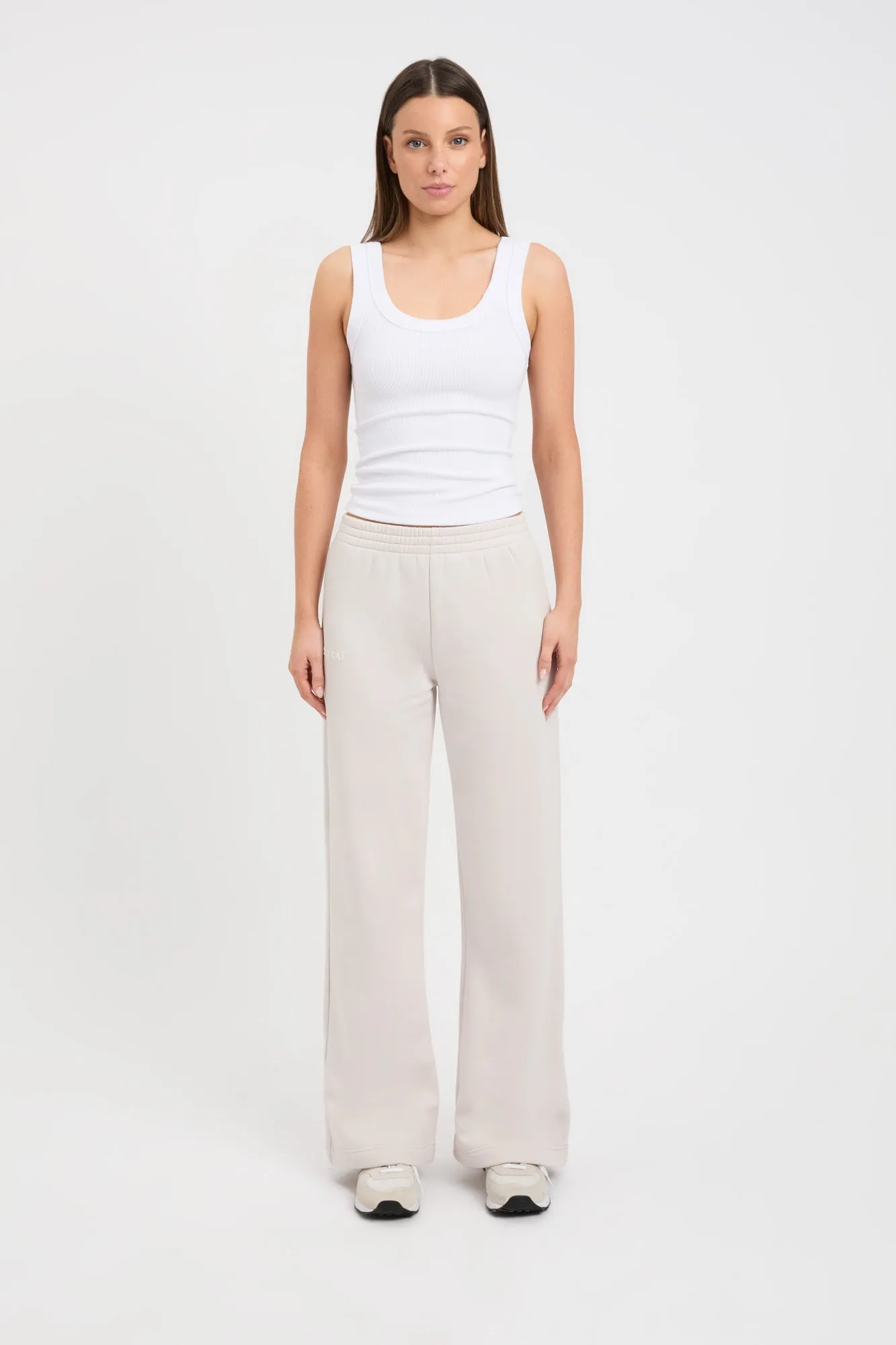 Brushed Wide Leg Trackpant