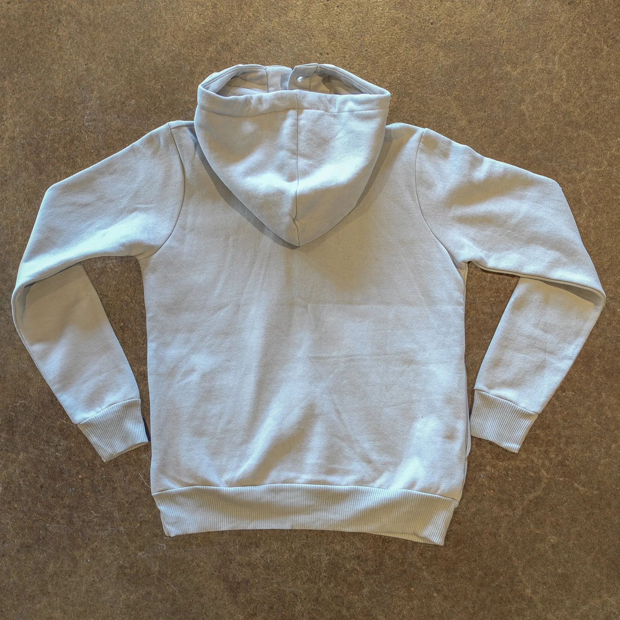 Button Hoodie (W)-Grey