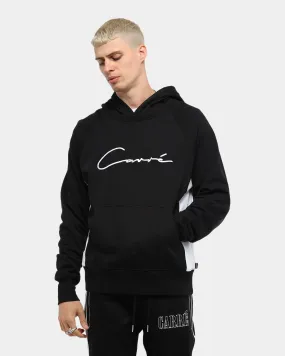 Carré Scripted Raglan Hoodie Black/White