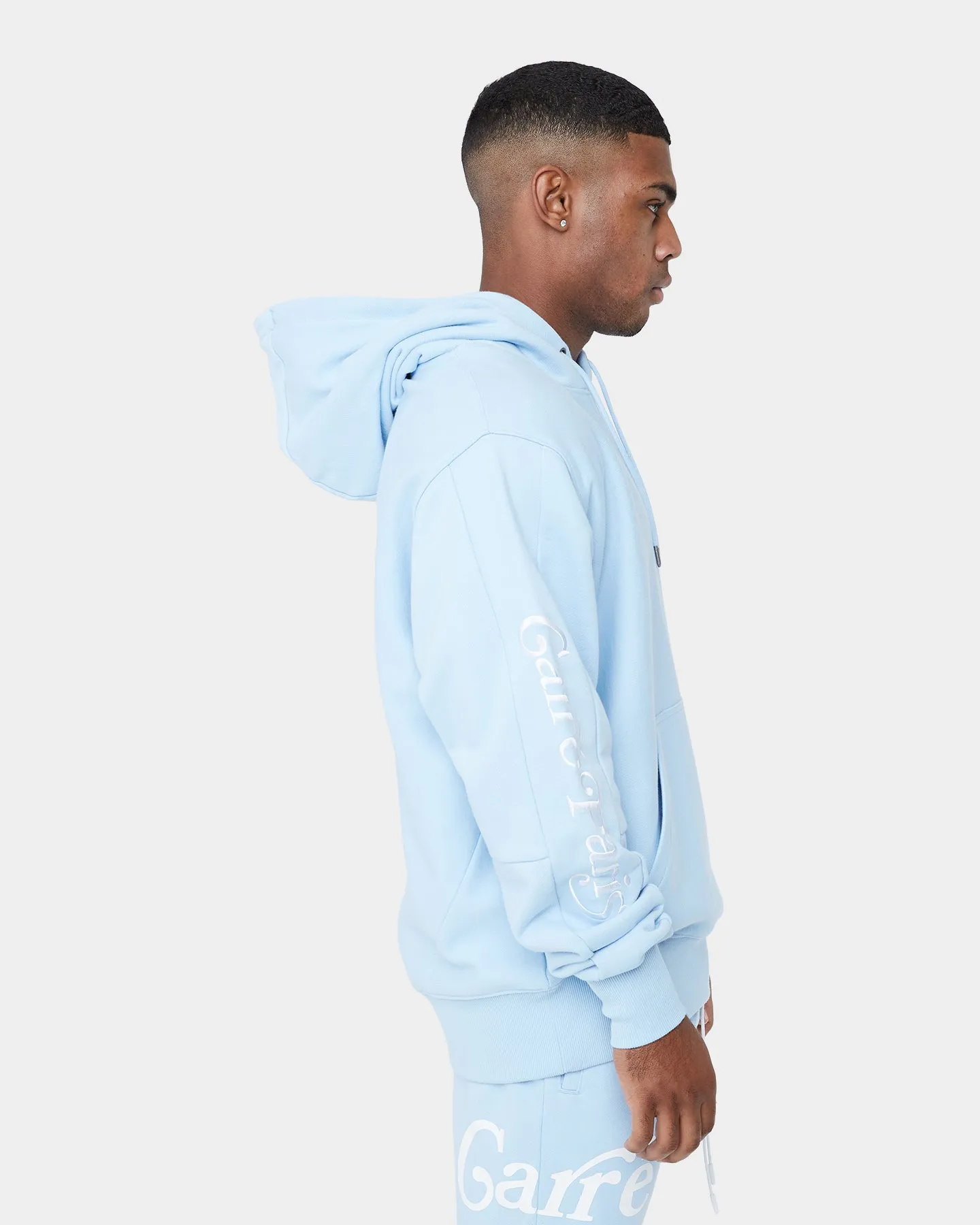 Carre Volle Hoodie Light Blue