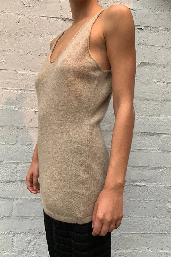 Cashmere Basic Tank Top