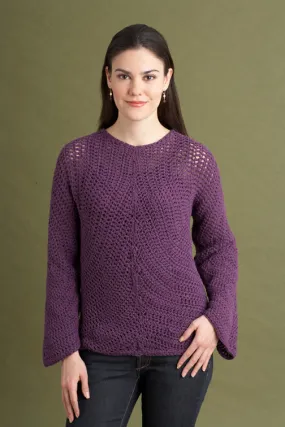 Circular Motion Sweater Pattern (Crochet) - Version 2