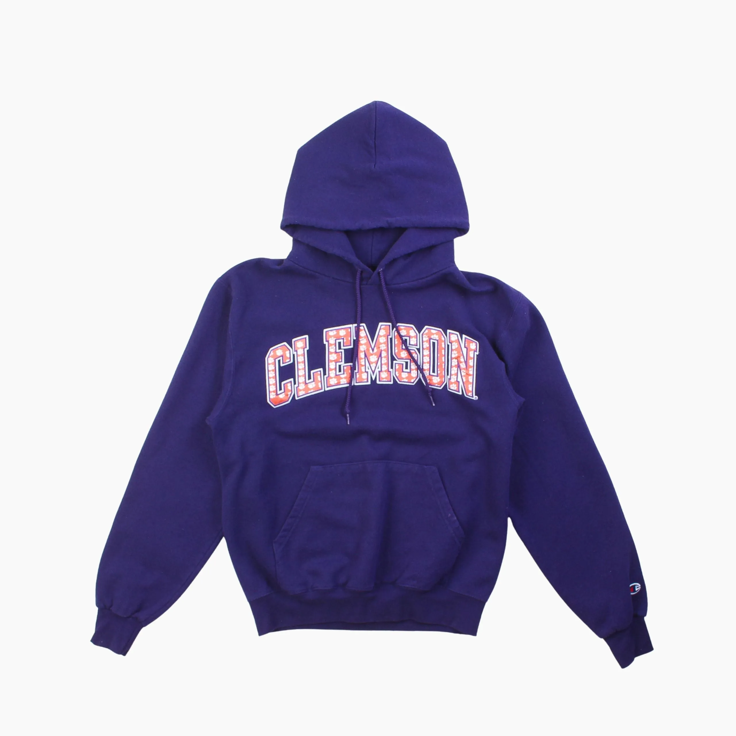 'Clemson' Champion Hooded Sweatshirt