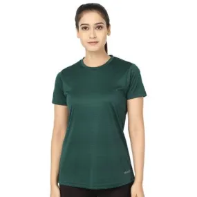 Crew Neck Tops | Women's | Bottle Green | KIBI Sports