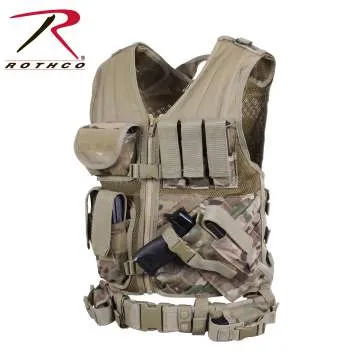 Cross Draw MOLLE Tactical Vest