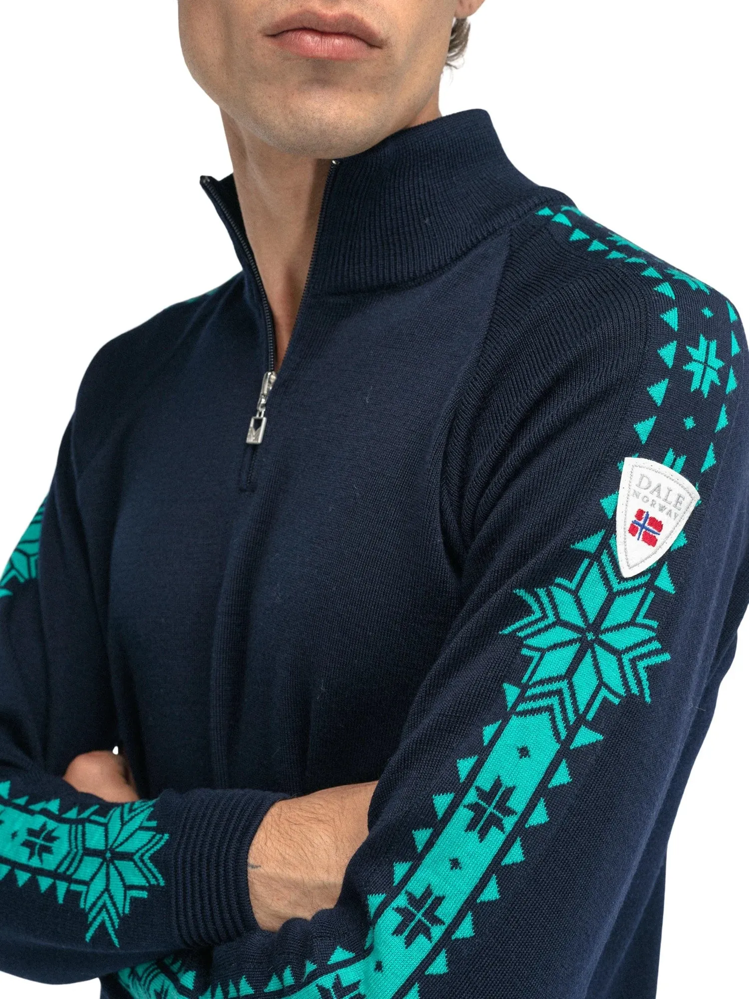 Dale of Norway | Geilo Sweater | Men's | Marine/Peacock