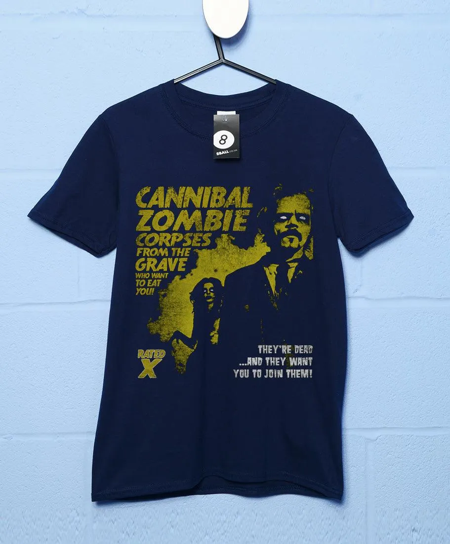 Deathray B Movie Cannibal Zombies T-Shirt