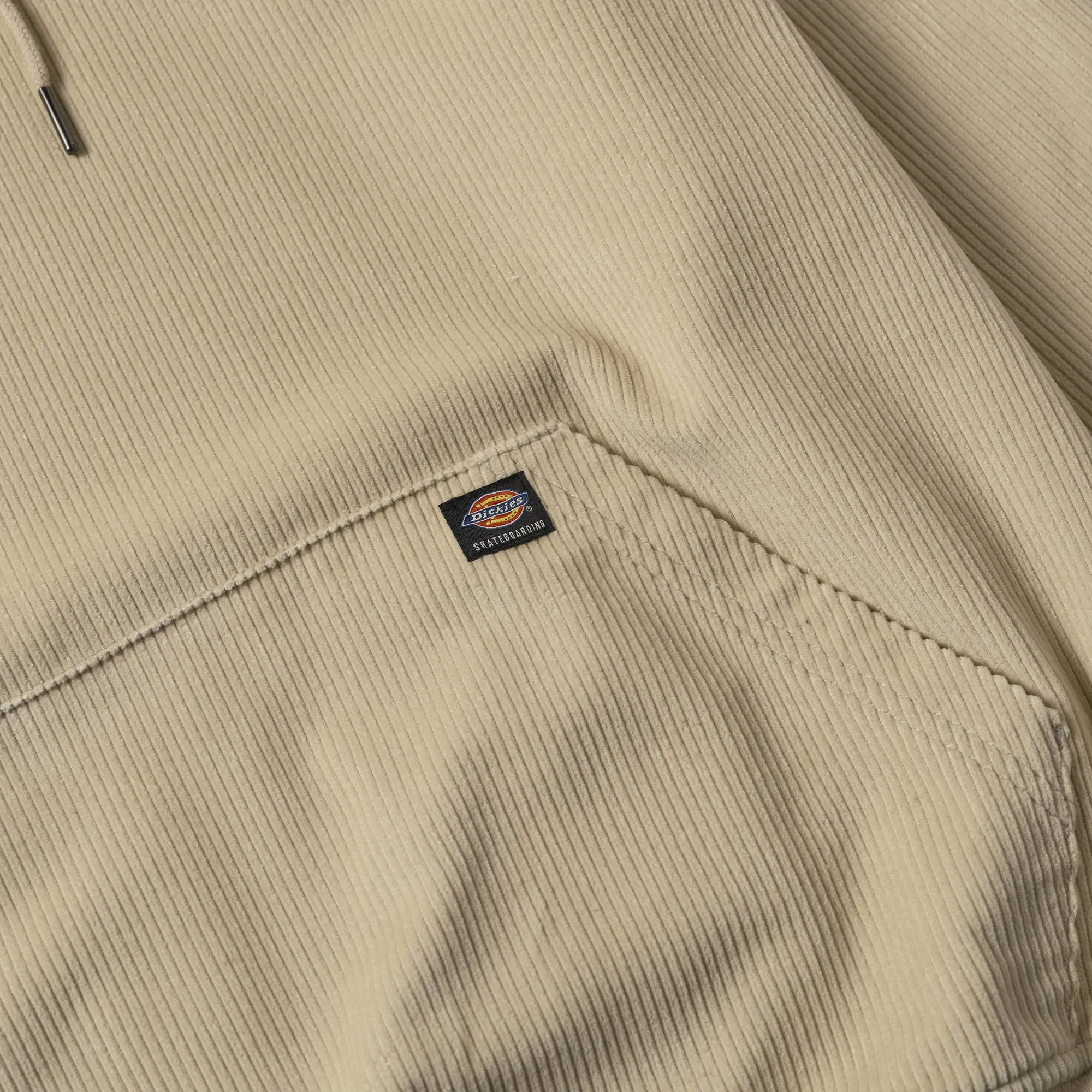 DICKIES TOM KNOX CORDUROY HOODIE IVORY