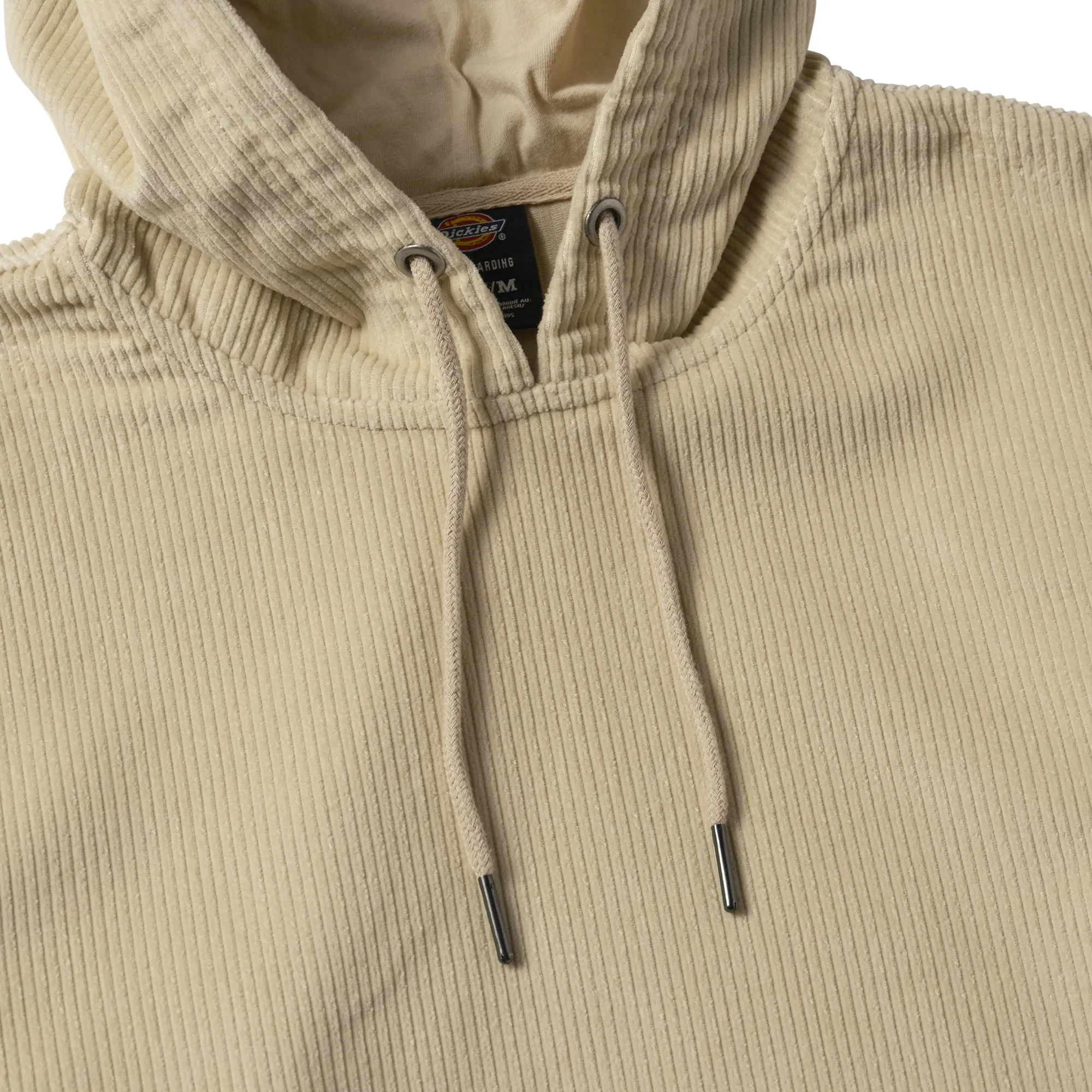 DICKIES TOM KNOX CORDUROY HOODIE IVORY