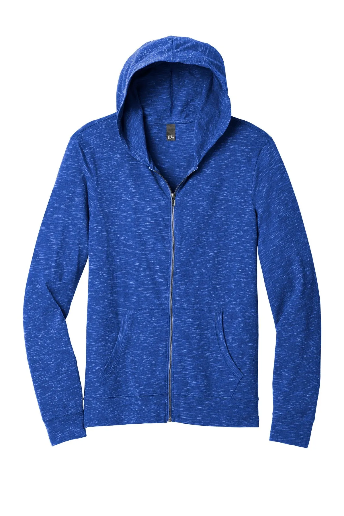 District Medal Full-Zip Hoodie. DT565