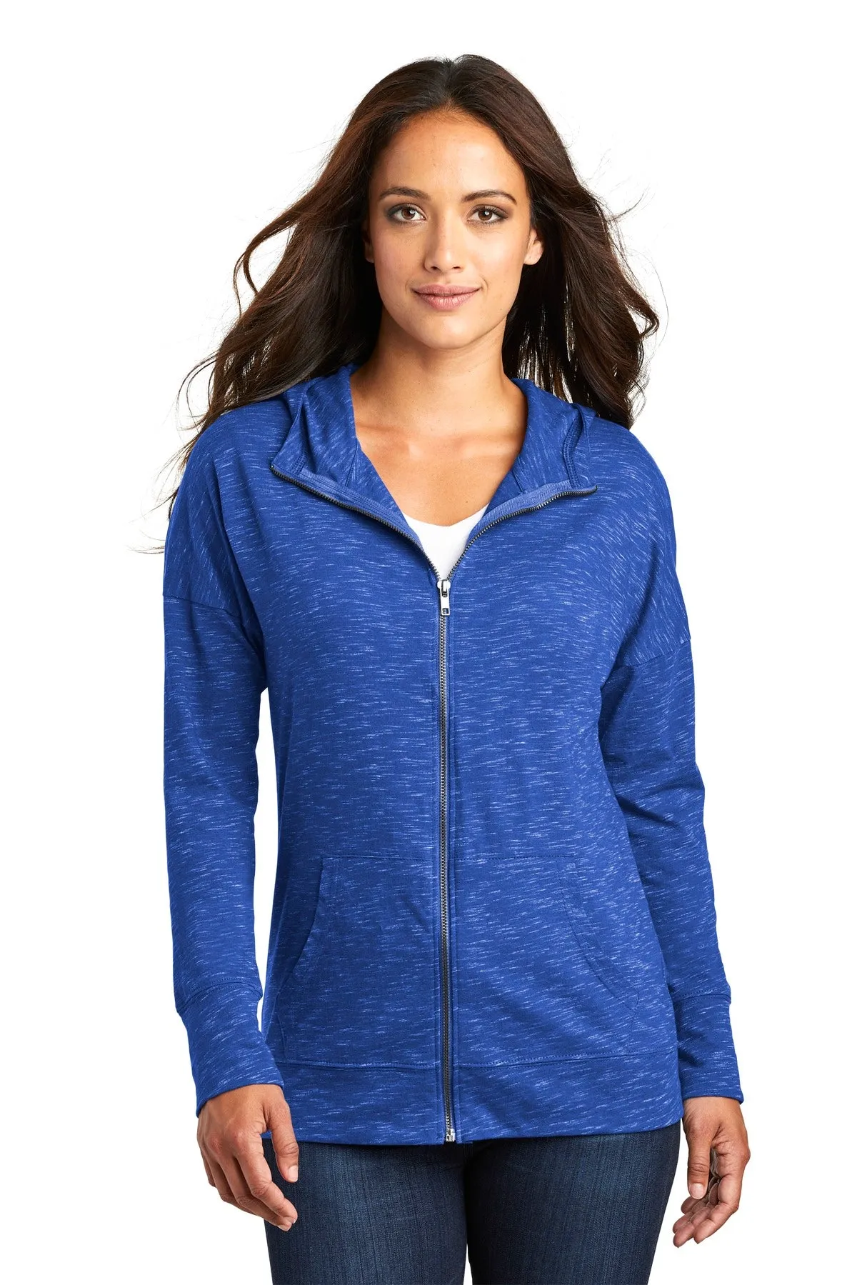 District  Women's Medal Full-Zip Hoodie. DT665