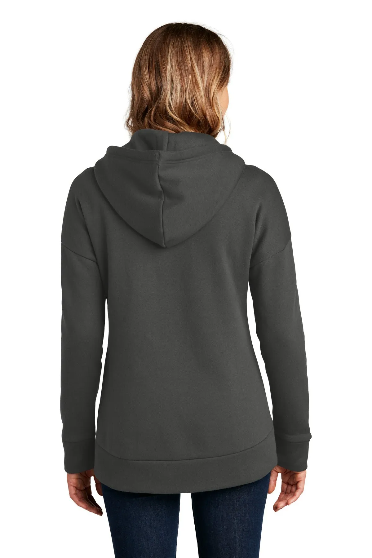 District  Women's Perfect Weight  Fleece Drop Shoulder Full-Zip Hoodie