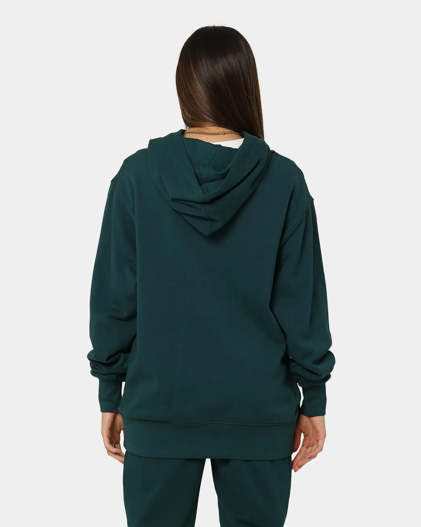 DOPE LA Box Logo Hoodie Deep Forest