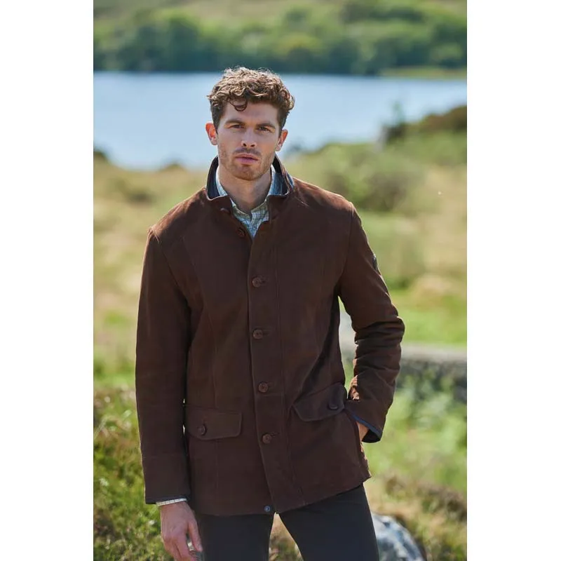 Dubarry Moore Mens Leather Jacket - Walnut