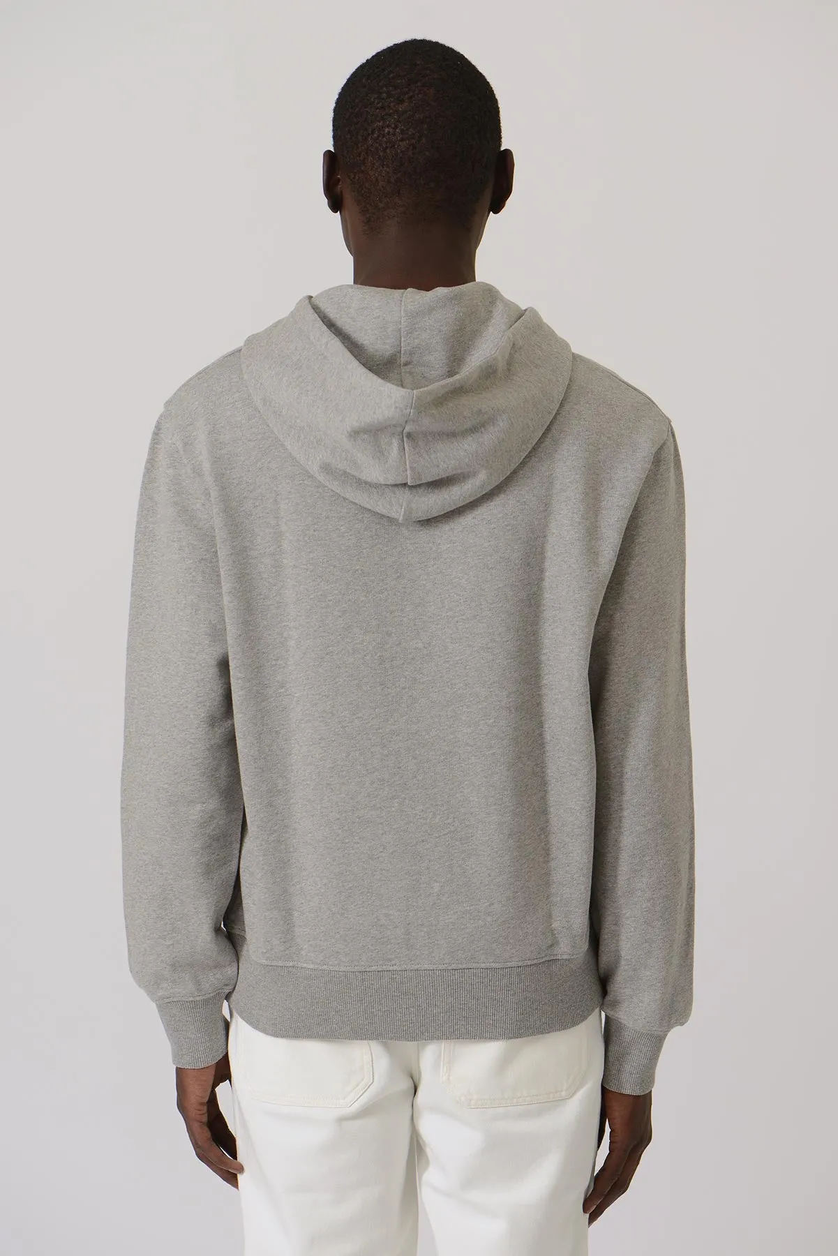 Early High-Stitch Logo Hoodie - Grey